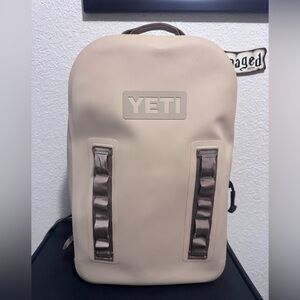 YETI Tan water proof Backpack - Great for fishing/hunting/camping